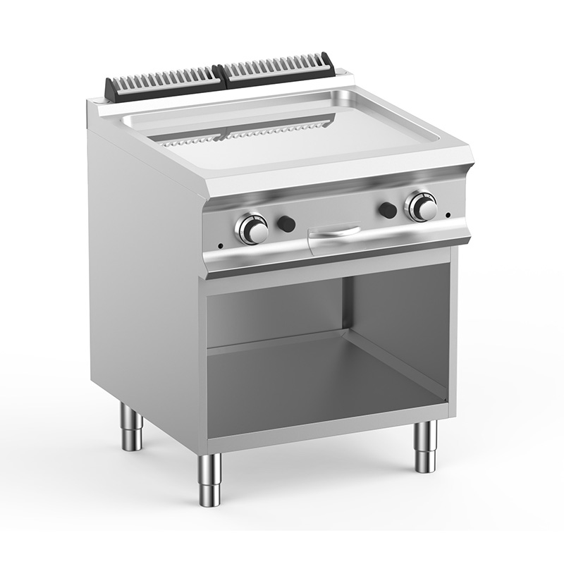 Газовая жарочная поверхность 700 серии Apach Chef Line GLFTG77LCOSP хром