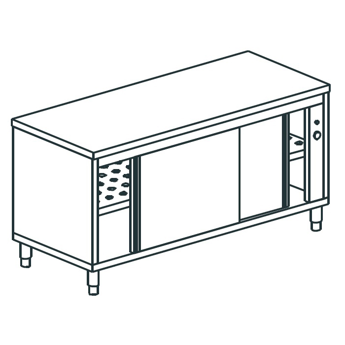 Стол тепловой Apach Chef Line LHC720SH2