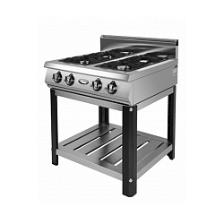 картинка Плита Grill Master 4-х горелочная газовая Ф4ПГ/800 (на подставке)